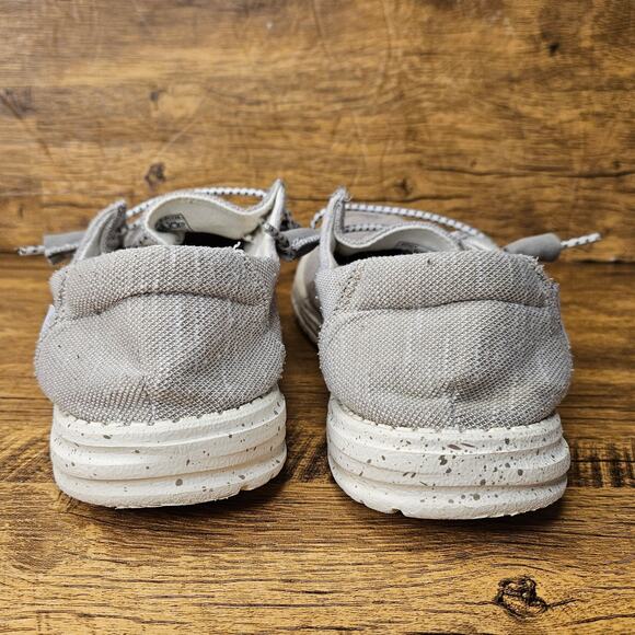 Hey Dude Wendy Mushroom Grey Slip on Sneaker shoe sz 8 womens - Picture 2 of 8